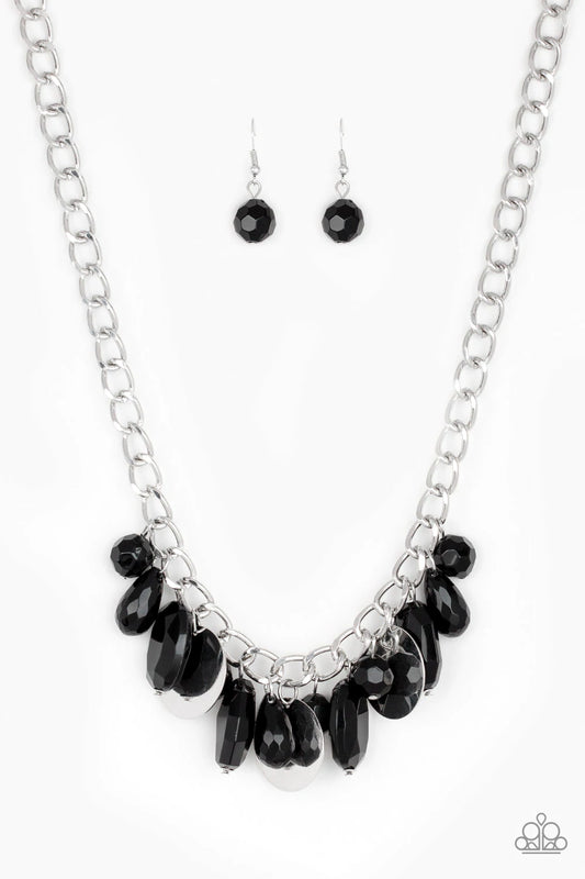 Treasure Shore - black necklace