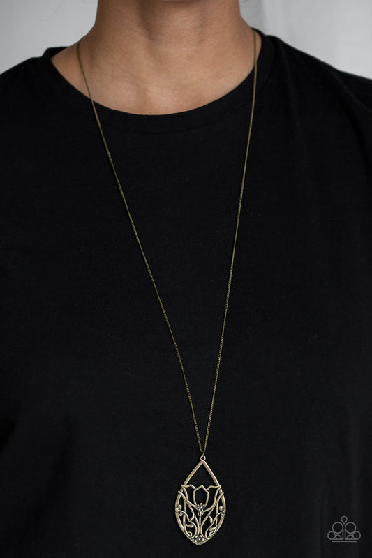 Eden Enchantment - Brass necklace