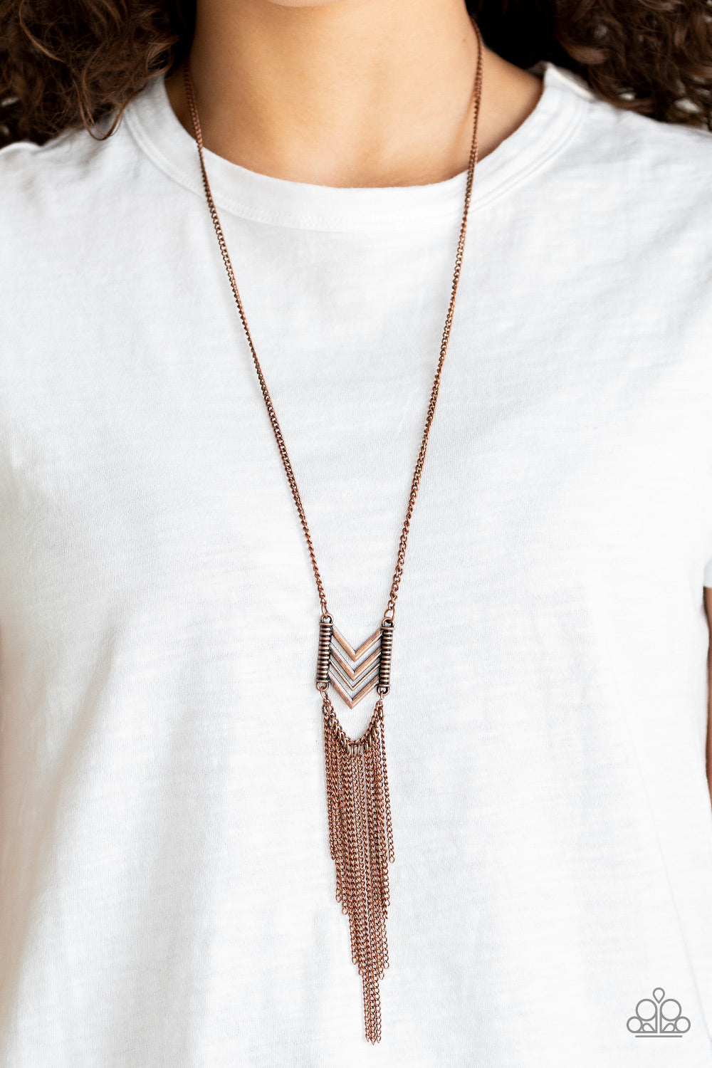 Point Taken - Copper necklace