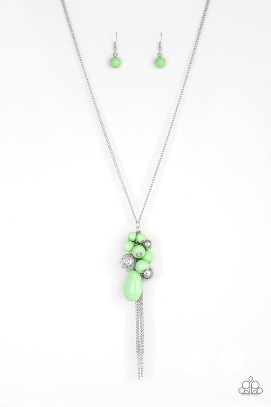 Its A Celebration - Green necklace