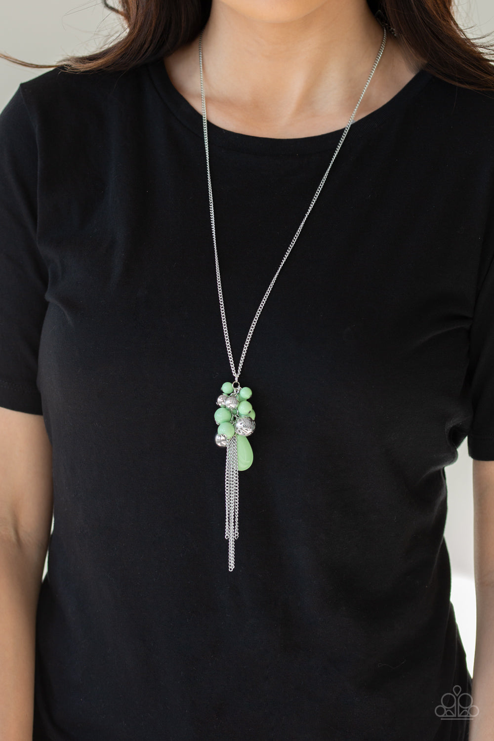 Its A Celebration - Green necklace