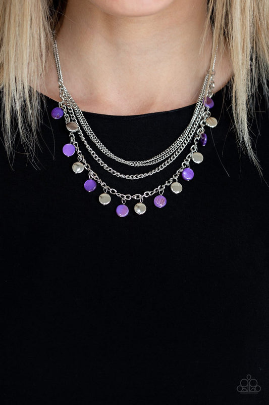 Beach Flavor - Purple necklace