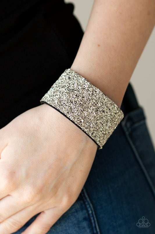 The Halftime Show - Silver wrap bracelet (Life of the Party - January 2020)