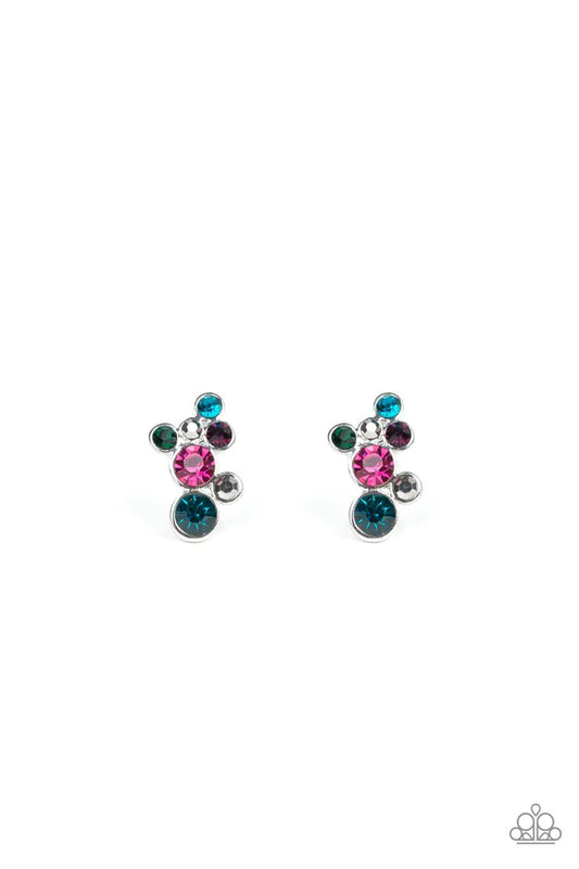 Treasure Treat - Multicolor Post Earrings