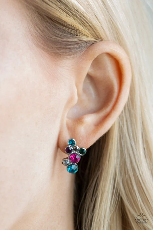 Treasure Treat - Multicolor Post Earrings