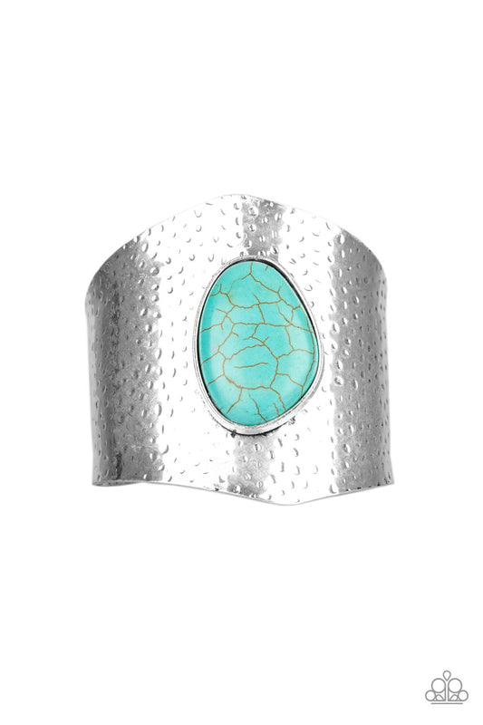 Casual Canyoneer - blue cuff bracelet