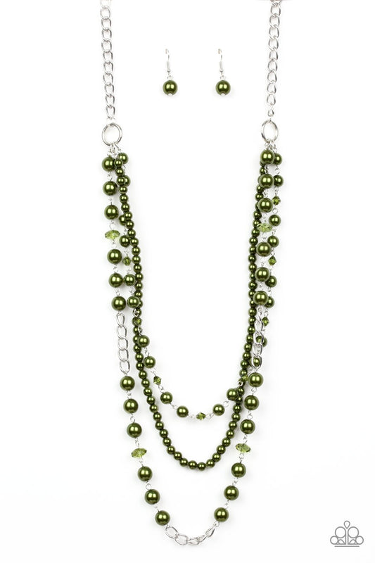 NEW YORK CITY CHIC - GREEN Necklace