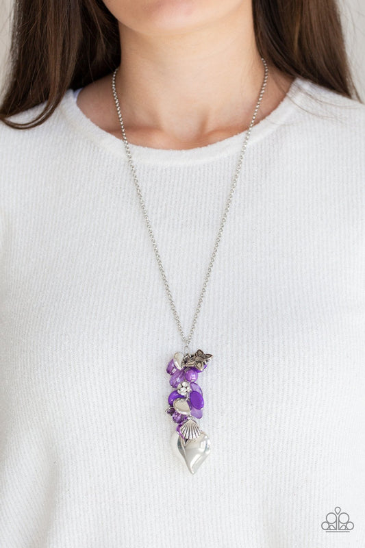 BEACH BUZZ - PURPLE Necklace