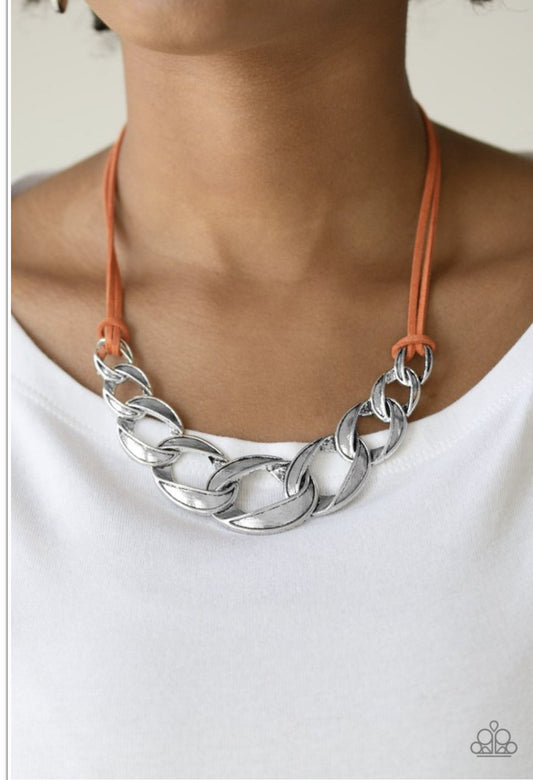 Naturally Nautical - Orange necklace