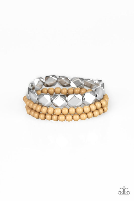 Fiesta Flavor - Brown bracelet