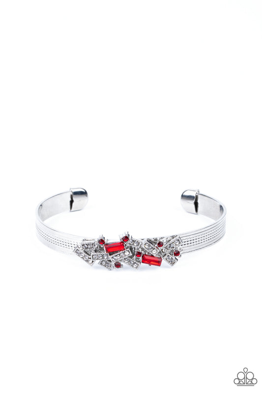 A Chic Clique - Red cuff bracelet