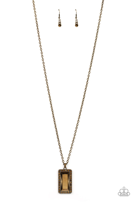 Bada BLING Bada Boom - Brass necklace