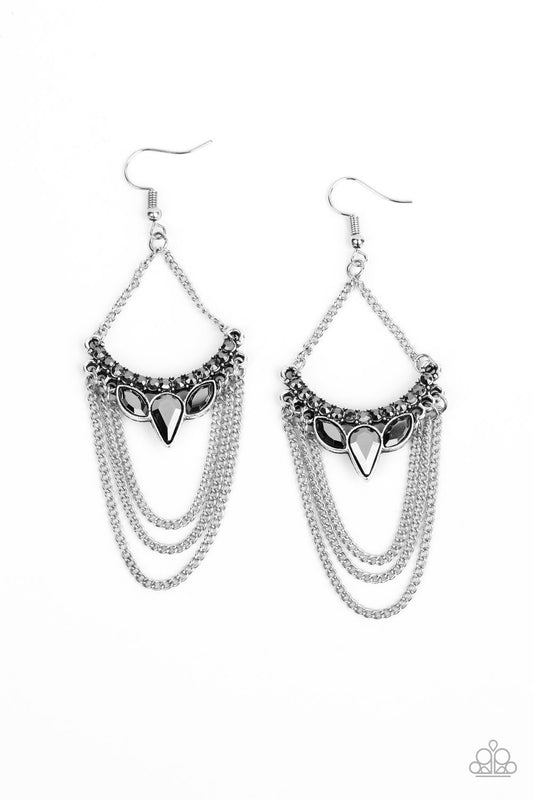 Burst Into TIERS - Silver earrings
