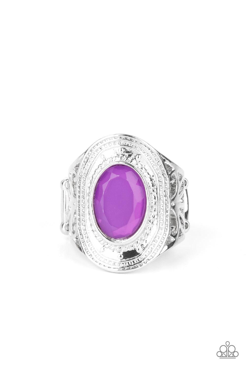Calm And Classy - Purple ring