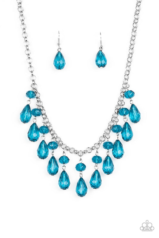 Crystal Enchantment - Blue necklace