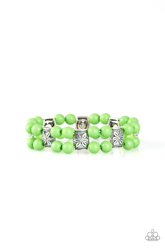 Daisy Debutante - Green bracelet