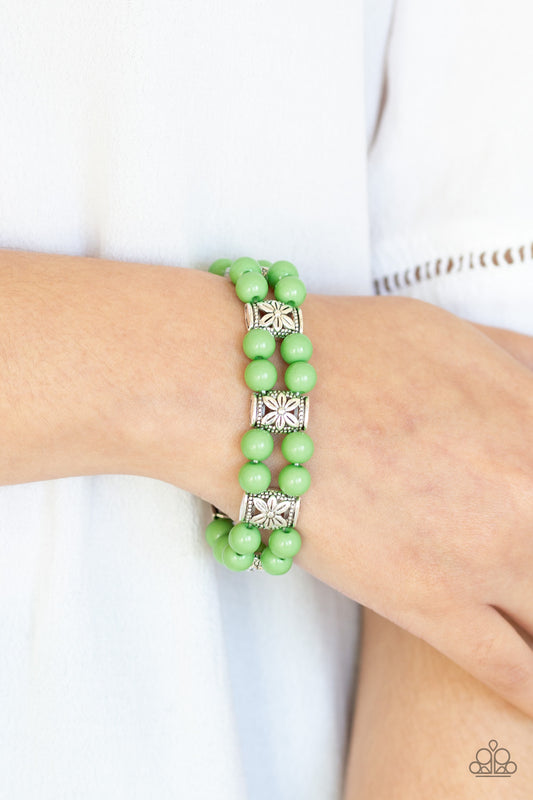 Daisy Debutante - Green bracelet