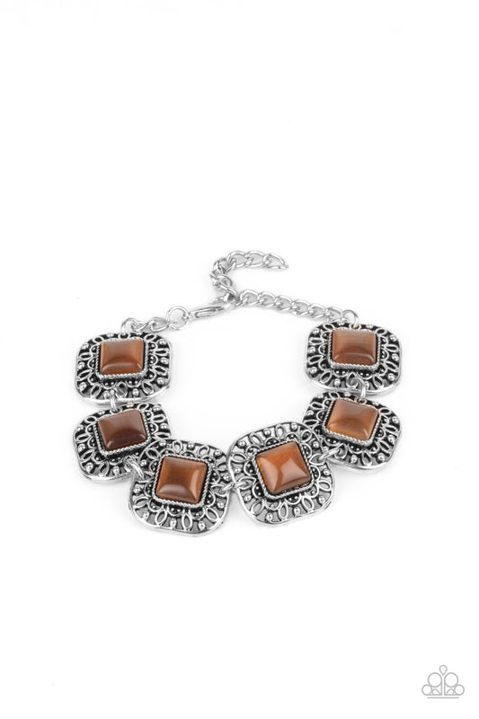 Dreamy Destinations - Brown moonstone bracelet