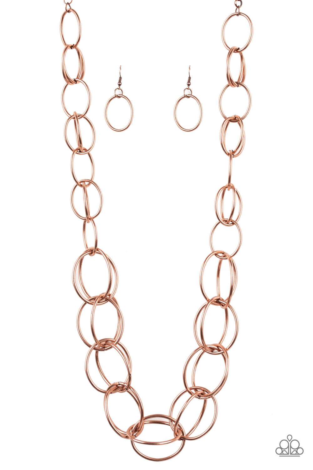 Elegantly Ensnared - Copper necklace