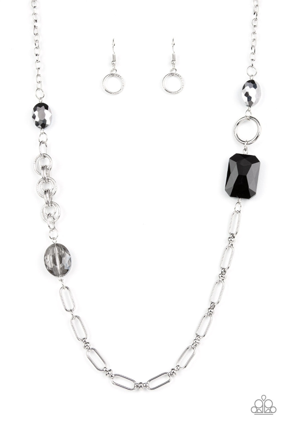 Famous and Fabulous - Black necklace