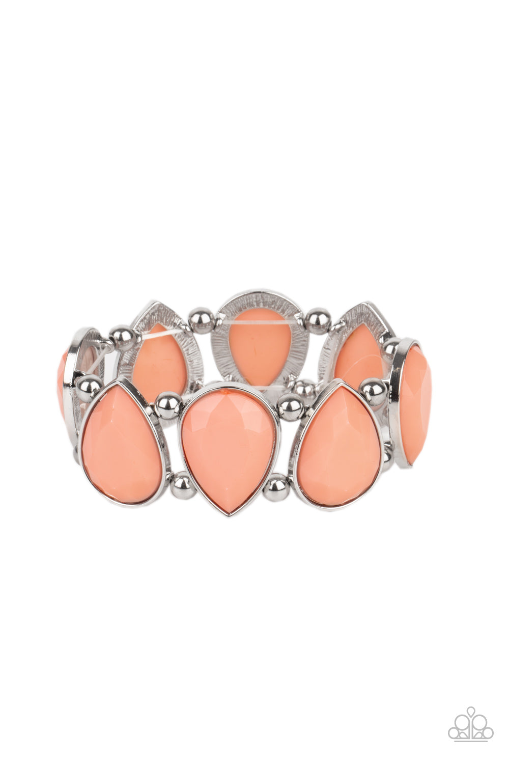 Flamboyant Tease - Orange Bracelet