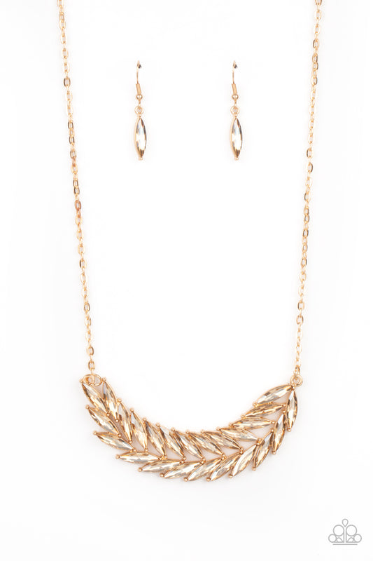 Flight of FANCINESS - Gold necklace