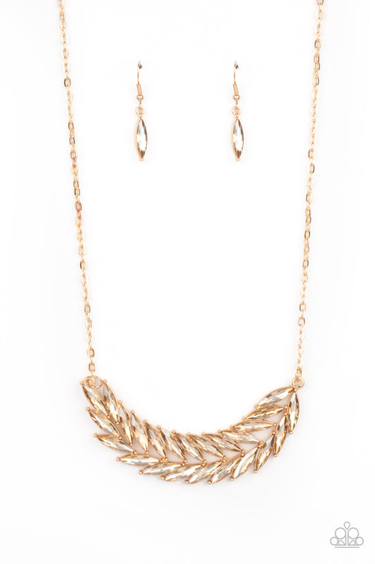 Flight of FANCINESS - Gold necklace