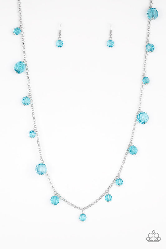 GLOW-Rider - Blue necklace