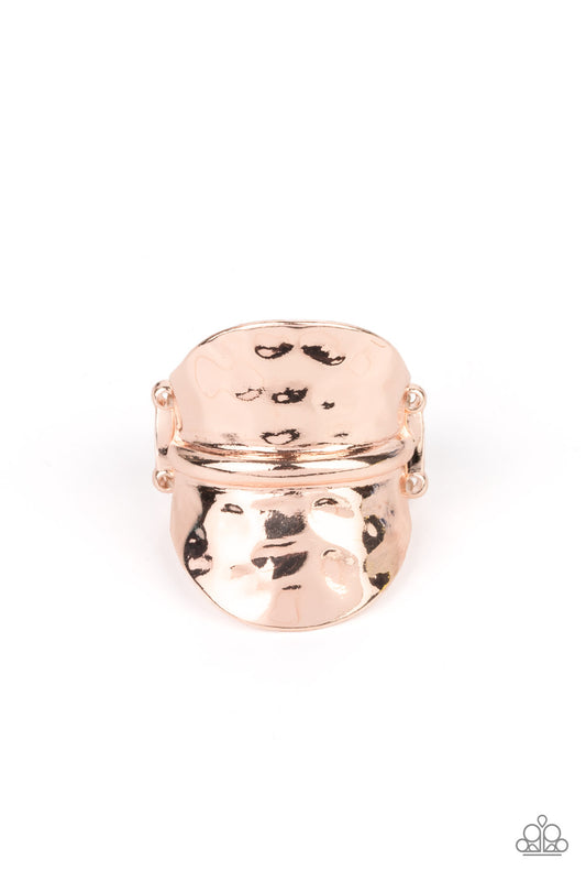High Stakes Gleam - Rose Gold ring