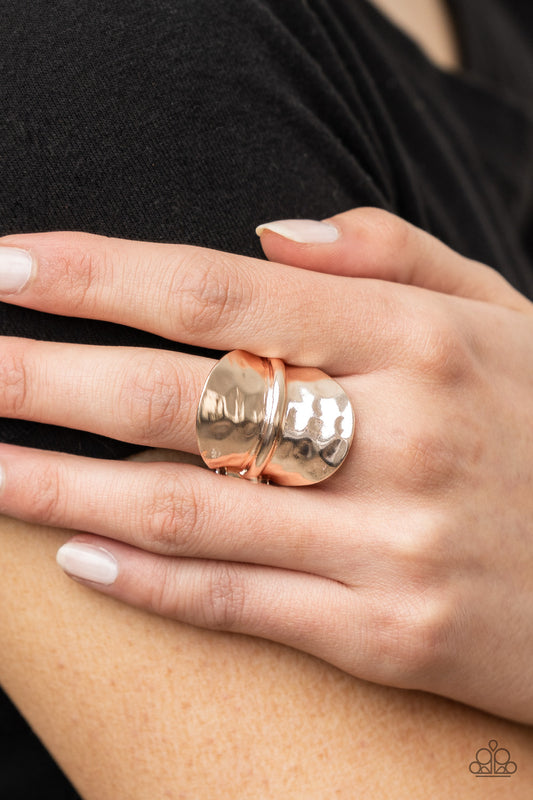 High Stakes Gleam - Rose Gold ring