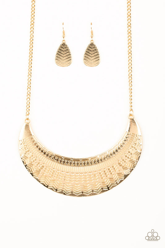 Large As Life - Gold necklace