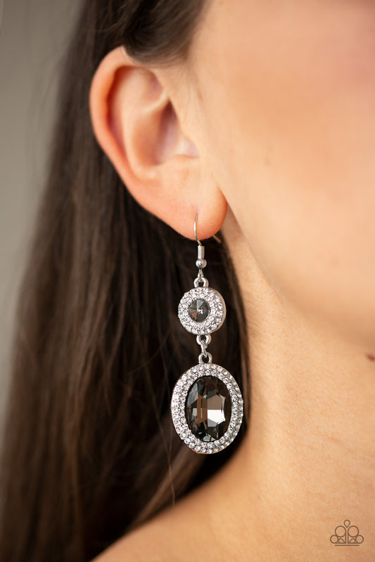 Let It BEDAZZLE - Silver earrings