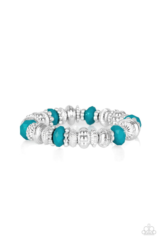 Live Life To The COLOR-fullest - Blue bracelet