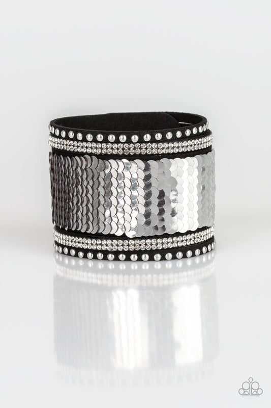 MERMAIDS Have More Fun - Rose Gold sequin bracelet