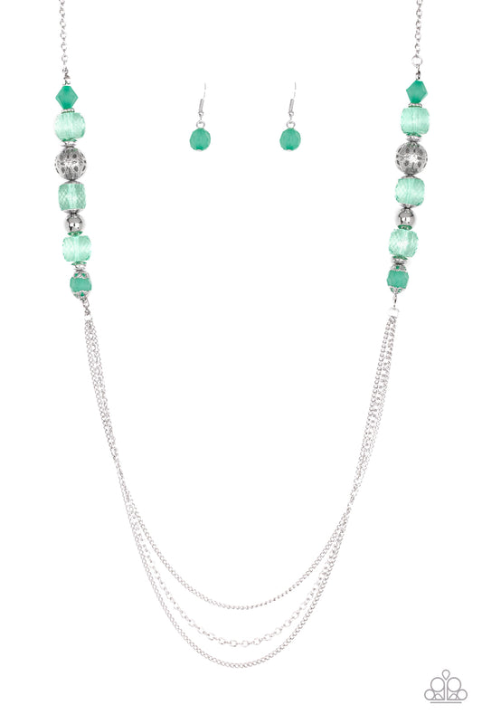 Native New Yorker - Green necklace