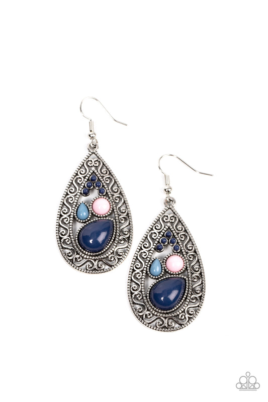 Nautical Daydream - Blue/ Multi Earrings