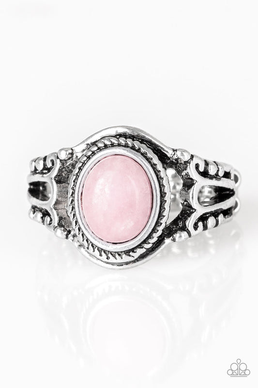 Peacefully Peaceful - Pink ring