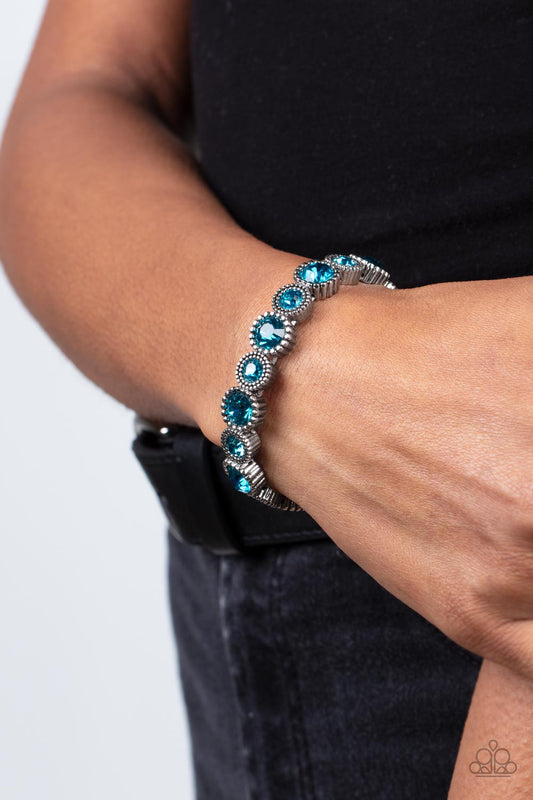 Phenomenally Perennial - Blue bracelet