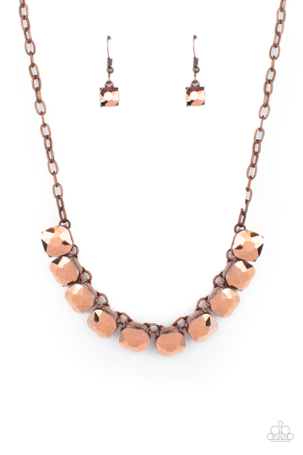 Radiance Squared - Copper necklace