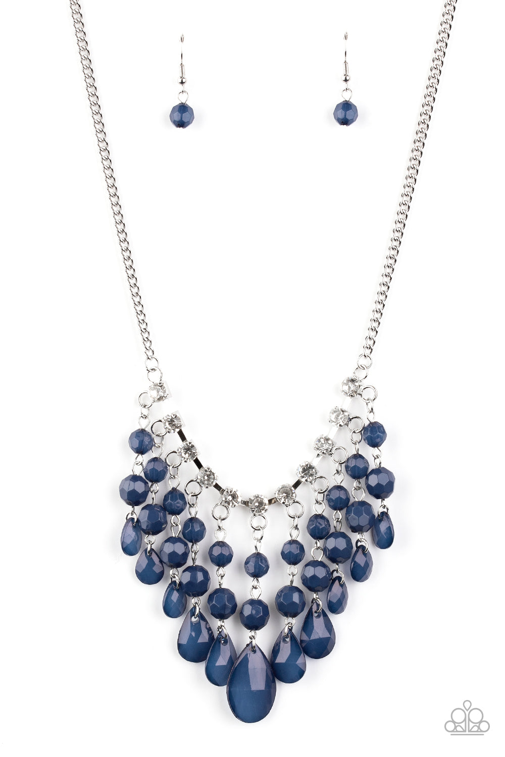 Social Network - Blue necklace