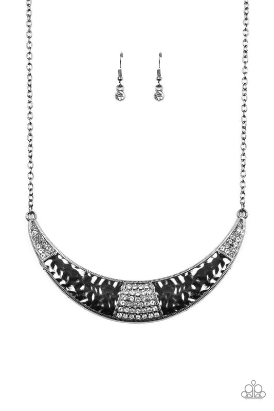 Stardust - Black/Gunmetal necklace