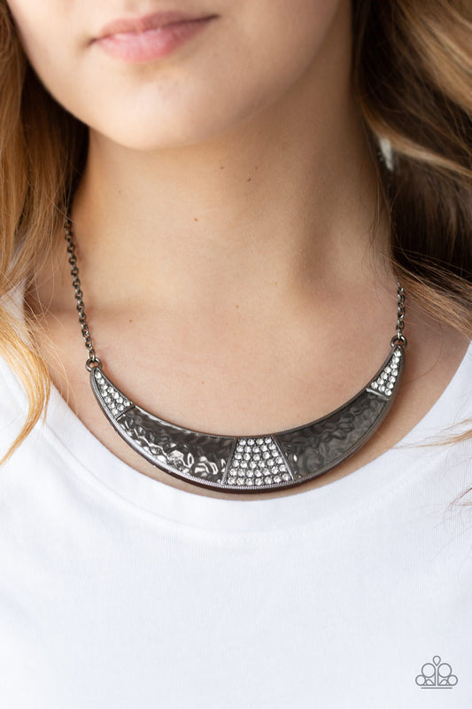 Stardust - Black/Gunmetal necklace
