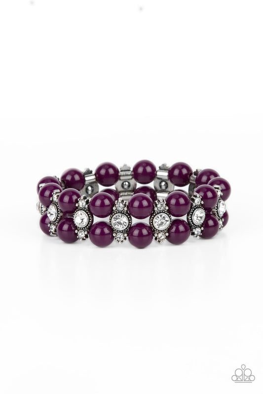 Starlight Reflection - Purple bracelet