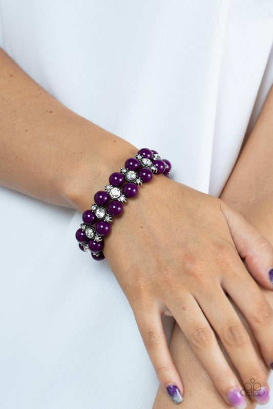 Starlight Reflection - Purple bracelet