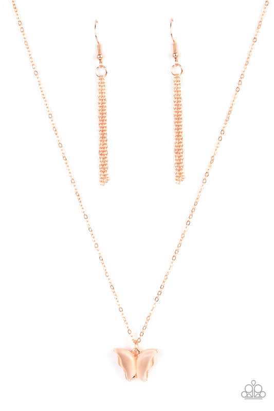 Butterfly Prairies – Copper Necklace