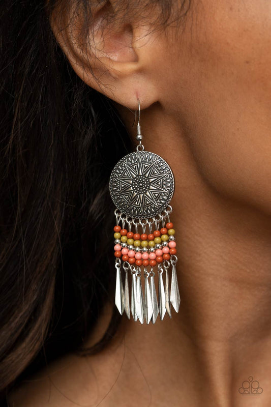 Sun Warrior - Multi earrings