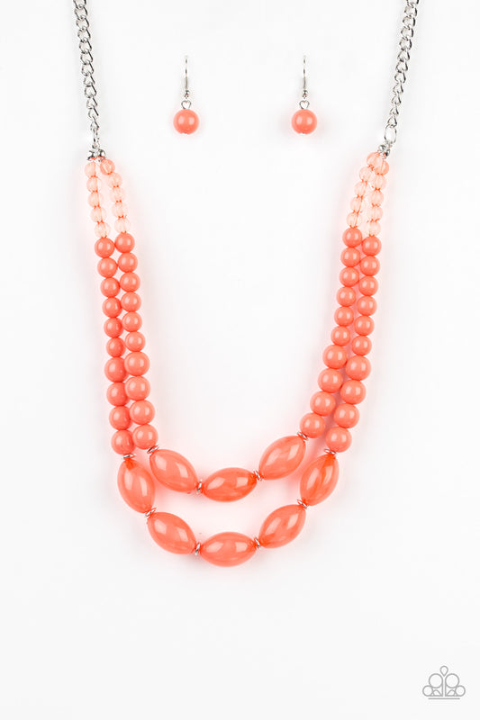 Sundae Shoppe - Orange necklace
