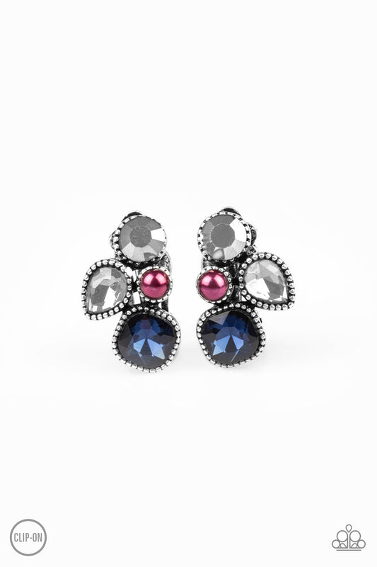 Super Superstar - Multi clip-on earrings
