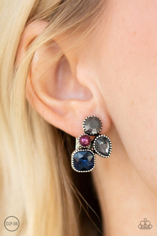 Super Superstar - Multi clip-on earrings