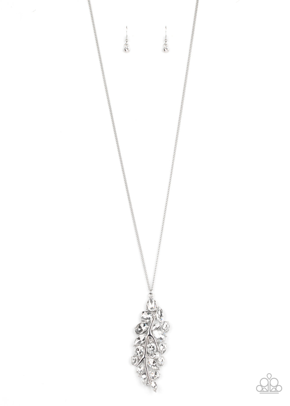 Take a Final BOUGH - White rhinestones necklace (December 2020 Life of the Party)